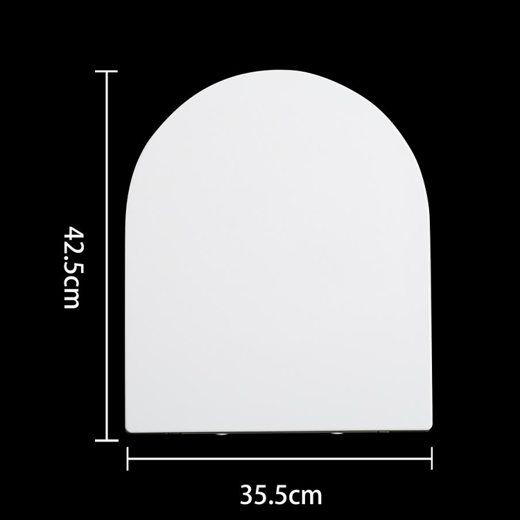 Modern Style Chaozhou factory 425MM*355MM UF Toilet lid Classic ultra-thin seat cover small size family toilet seat cover