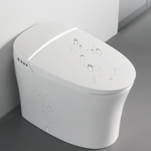 Automatic ceramic bathroom smart toilet integrated machine floor mounted toilet