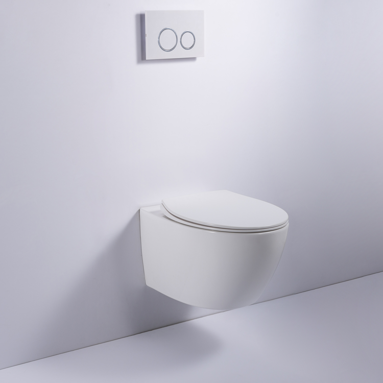 Luxury design Modern Ceramic Toilet WC Wall mounted toilets suspended toilet for hotel