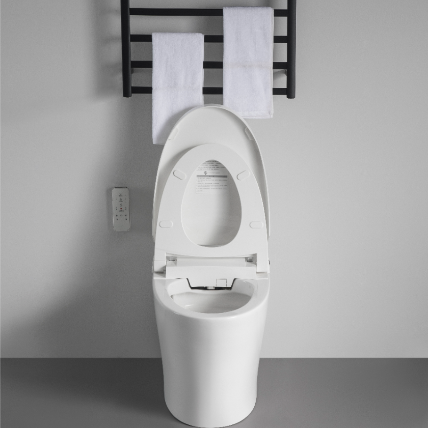 Automatic ceramic bathroom smart toilet integrated machine floor mounted toilet