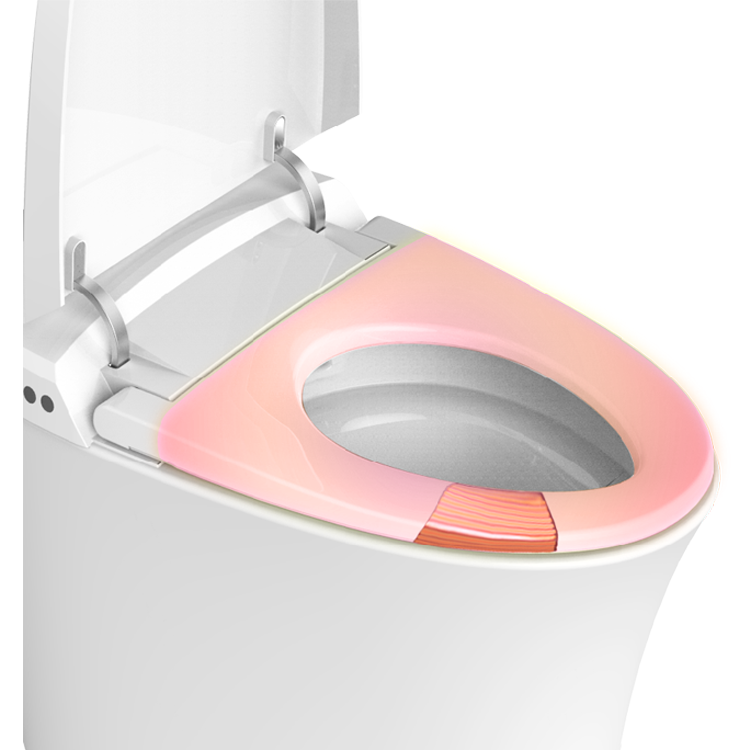 Automatic ceramic bathroom smart toilet integrated machine floor mounted toilet