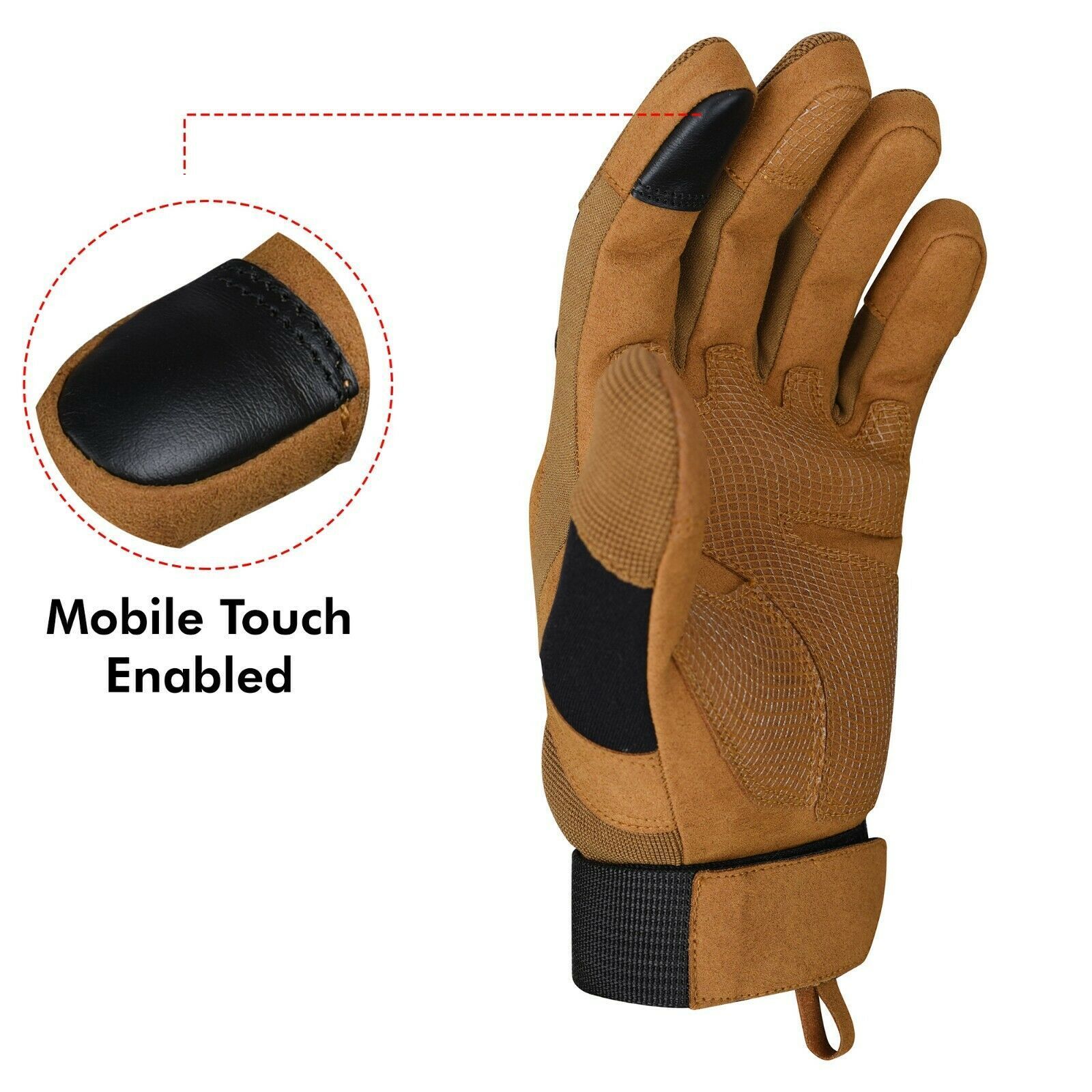 Sport Warm Motorcycle Cycling Ski Touch Screen Leather Cold Winter Fleece Thermal Waterproof Hand Gloves No reviews yet 2024