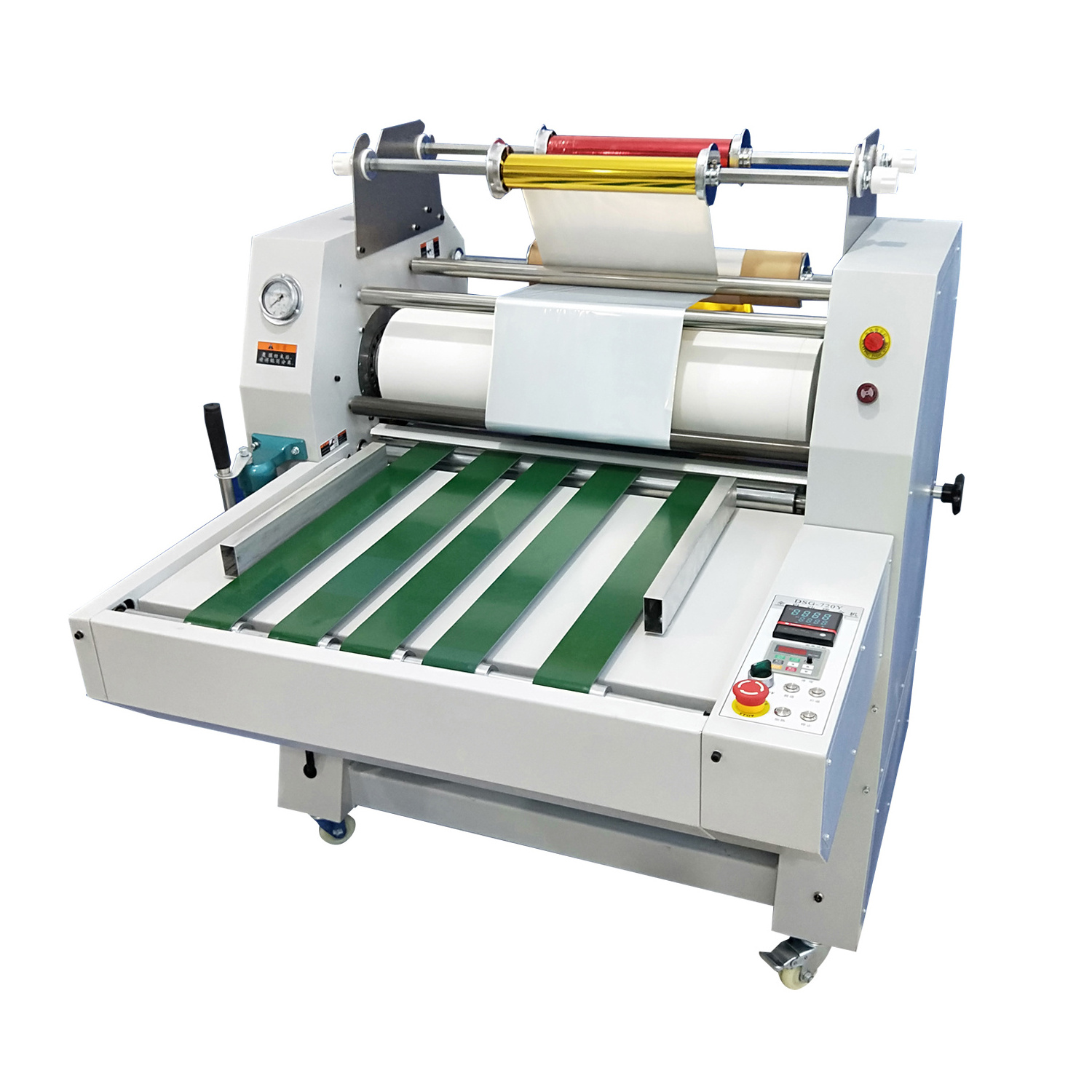 H-720 Popular Design Hydraulic Hot Stamping Machine UV Hot Foil Transfer Laminator Digital Thermal Laminating Machine Nice Price