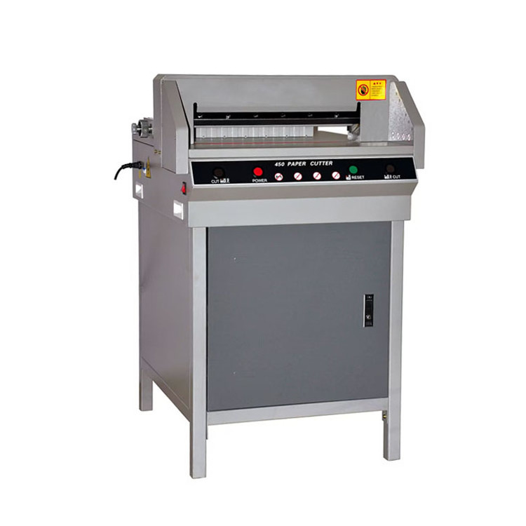 A3 450v Stack Electric Guillotine Paper Cutter , Paper Cutting Machine for Sale Note Practice Automatic Paper Cutting Machine