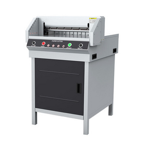 A3 450v Stack Electric Guillotine Paper Cutter , Paper Cutting Machine for Sale Note Practice Automatic Paper Cutting Machine