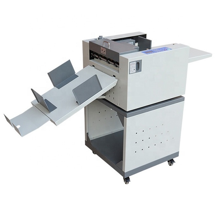 NC-350A Automatic A3 paper cover air suction auto feeding punching  digital creasing stamping die cutting & creasing machine