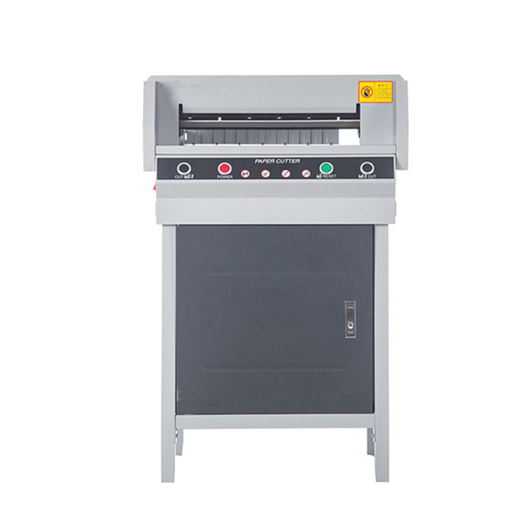 A3 450v Stack Electric Guillotine Paper Cutter , Paper Cutting Machine for Sale Note Practice Automatic Paper Cutting Machine