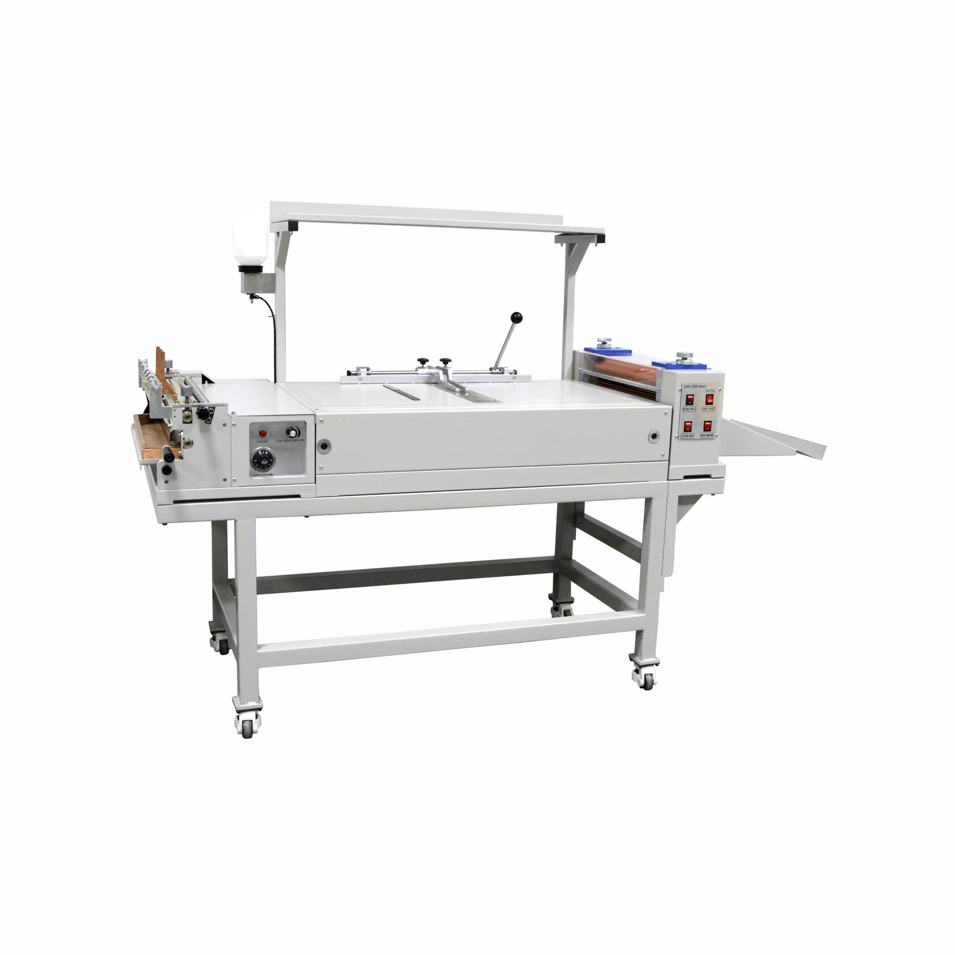 SK950L Factory price  Semi-auto gluing Hardcover Book Case Maker  A3+ Hard Cover Making Machine