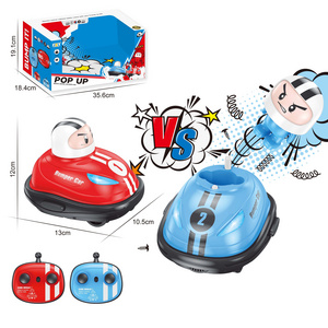 ejector dolls bumper car toys for kids with remote control