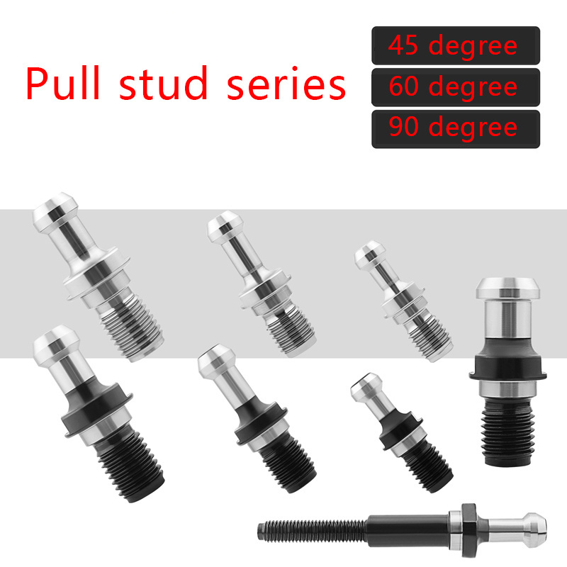 BT30 BT40 BT50 ISO20 ISO25 ISO30  MAZAK40 MAZAK50 CNC spindle tool holder Pull Stud BT to NT adapter Pull pin accessory