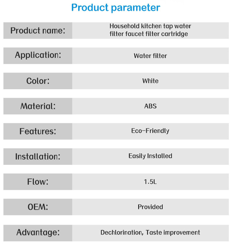 China Manufacturer Wholesale Tap Purifier Filtro De Agua Para Grifo Water Filter Faucet Faucet Water Filter Tap Water Filter