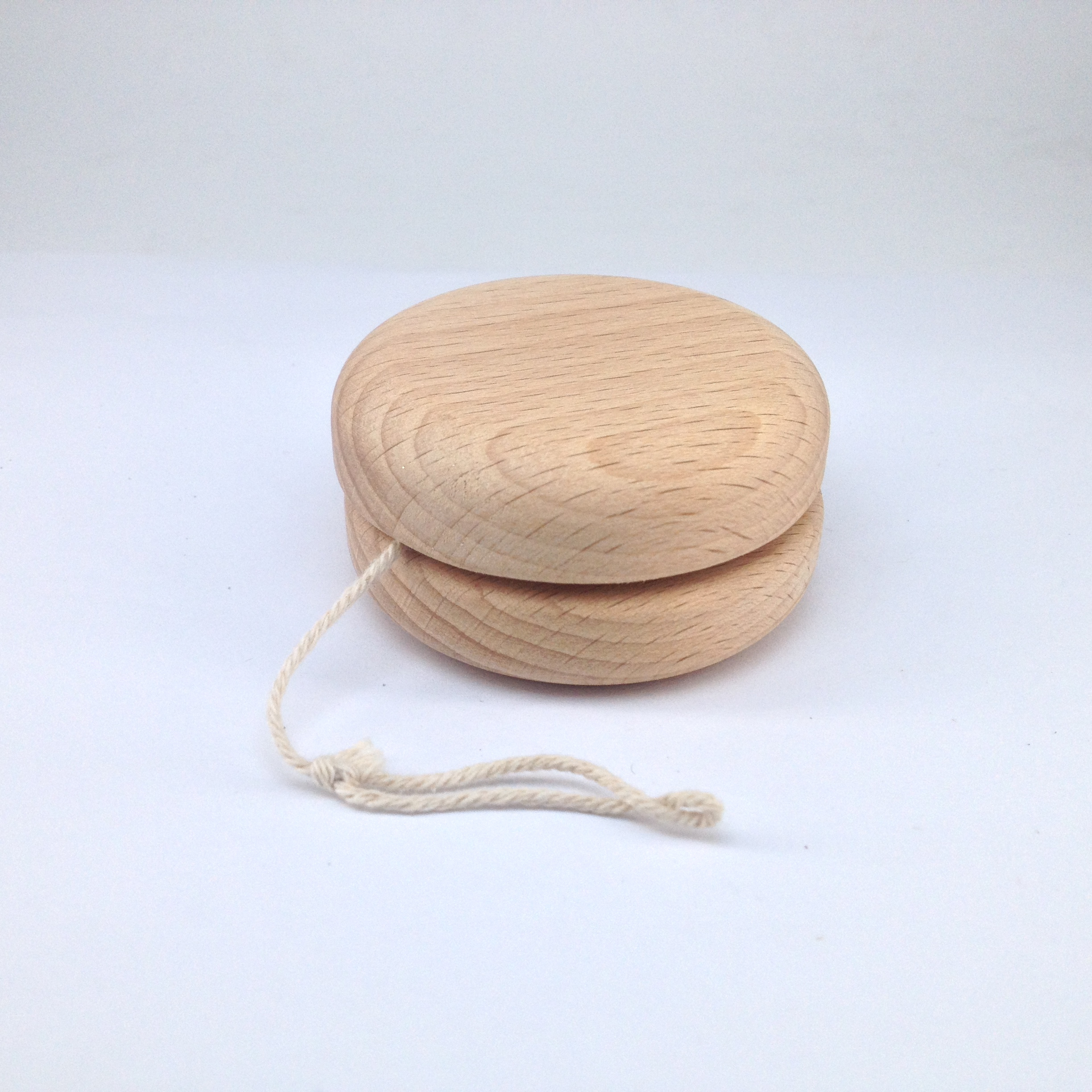 Japanese Tradition Game YoYo Handmade Natural Beech Wood yoyo Dia60mm kids perfect gift