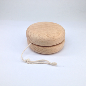 Japanese Tradition Game YoYo Handmade Natural Beech Wood yoyo Dia60mm kids perfect gift