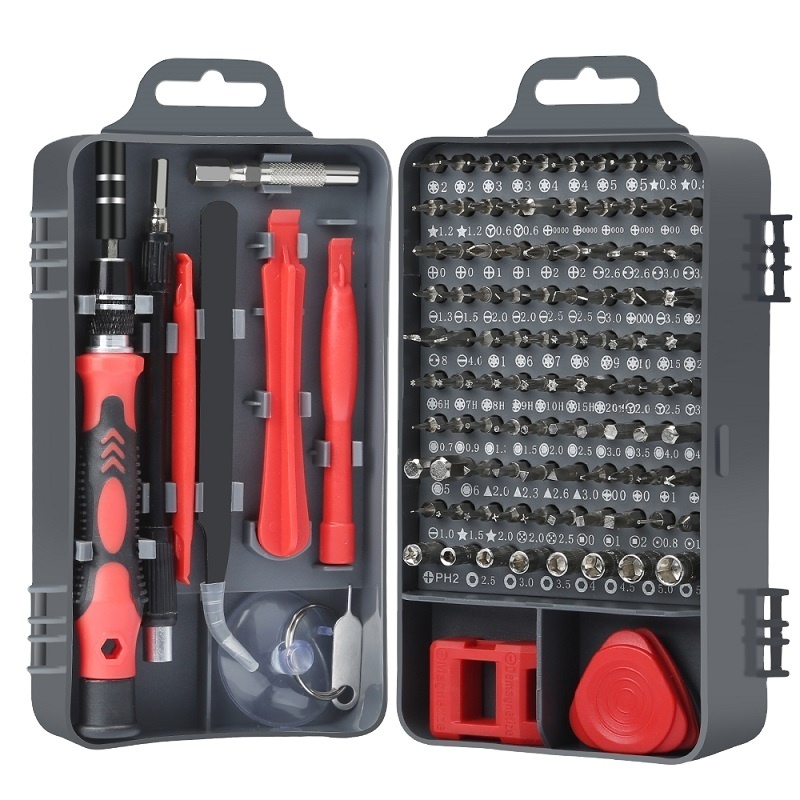 122 in a Screwdriver Tool Set Multi Function Tool Kit Bit Screwdriver Set For Cell Phone Camera Laptop PC