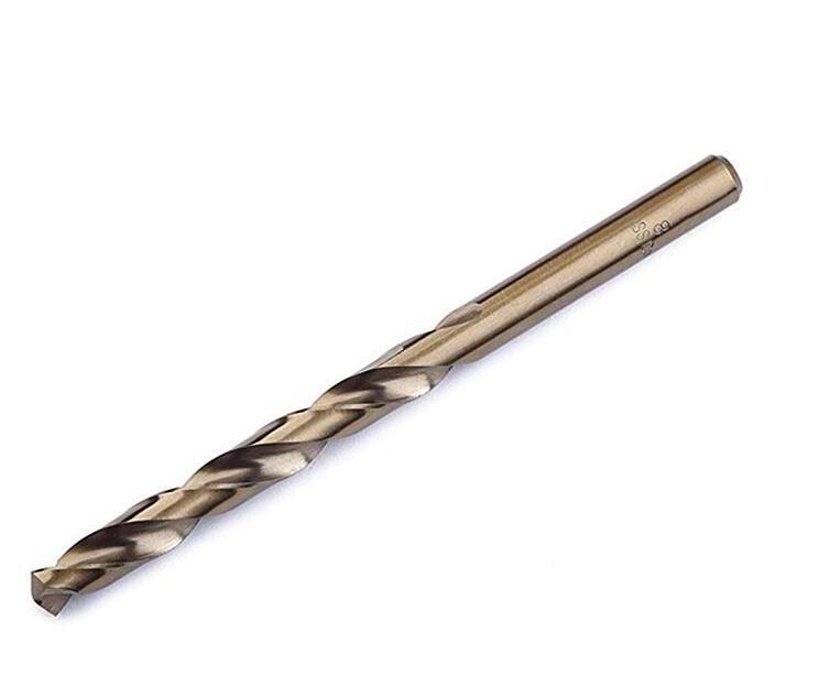 cobalt drill bit 10.5mm M35 HSS Co steel alloys Straight Shank Twist Drill