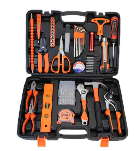 Power mechanic tool set, Electric drill air tool set for home use cutting with big capacity