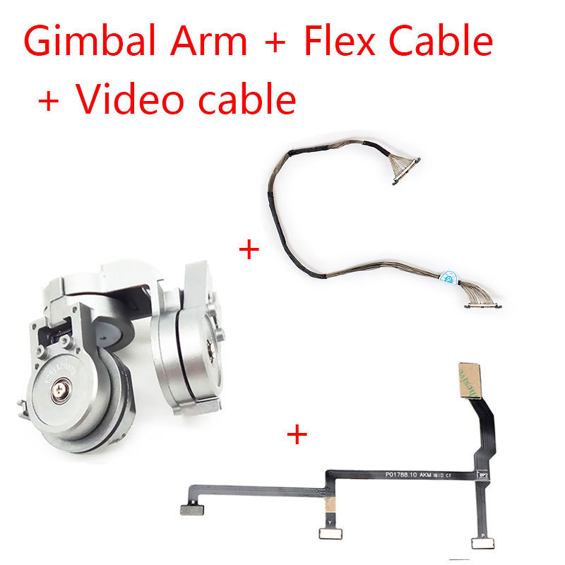 3 in 1 Gimbal Camera Arm Bracket Spare Parts Replacement Flex Cable Video transmission Cable for DJI Mavic Pro