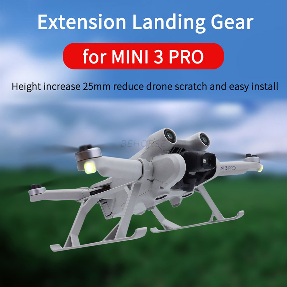 Drone Landing Gear Gimbal Camera Protector Stand Height Extender Leg Landing Gear Drone Accessories For DJI Mini 3/3 Pro