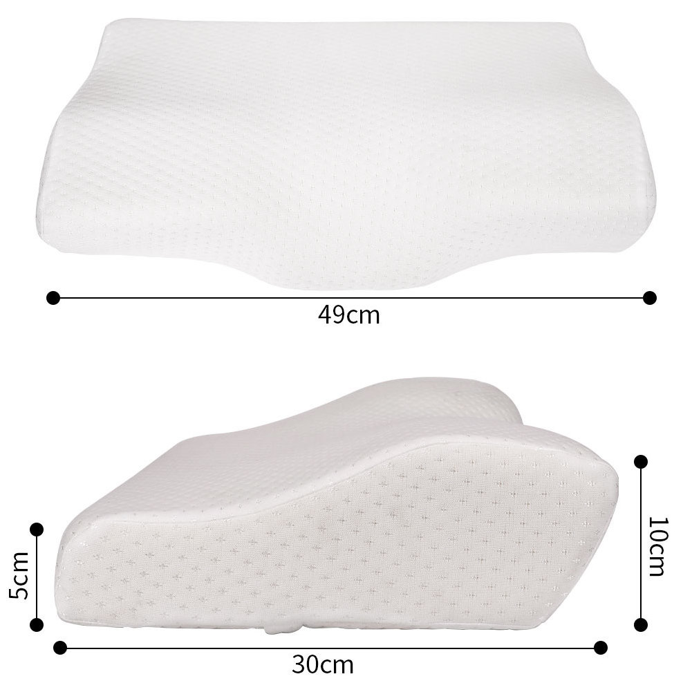 Contour Orthopaedic Memory Foam Support Pillow Orthopedic Sleeping Pillows, Ergonomic Cervical Pillow for Neck Pain