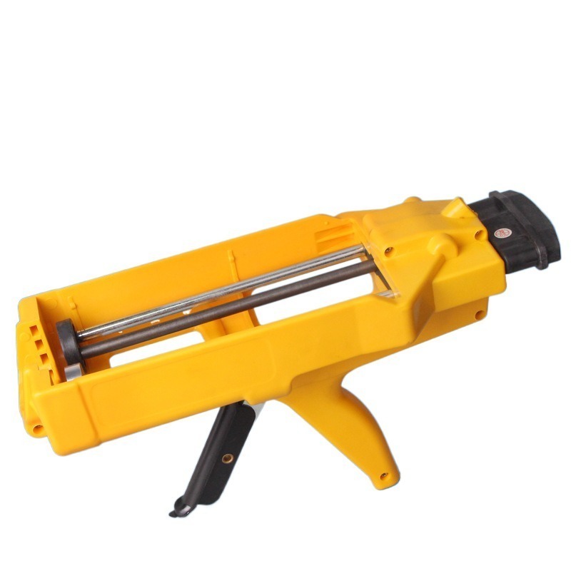 400ml Yellow Manual Caulking Gun For Dual cartridge