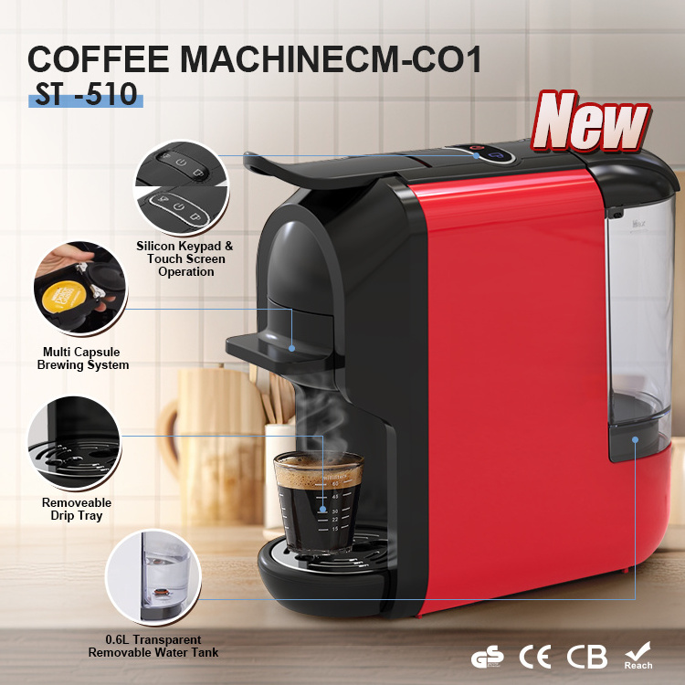 Hotel Cafeteira  Capsule Maker Coffee Single Serve Coffee Machine with Pod