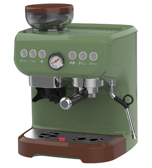 Cafetera 15bar High Pressure Professional Semi Automatic Cappuccino Espresso Machine Commercial