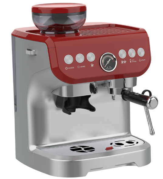 Commercial Italian Large Coffee Maker Espresso Coffee Maker Machine With Milk Frother