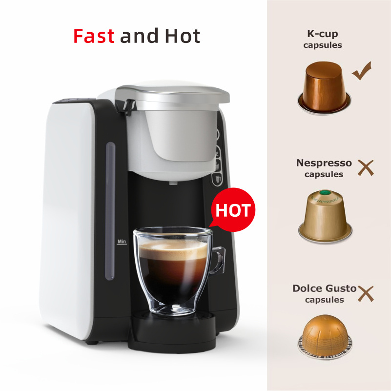 Hotel light automatic 220v eco friendly double serve electric coffee maker personalized kuerig coffee machine