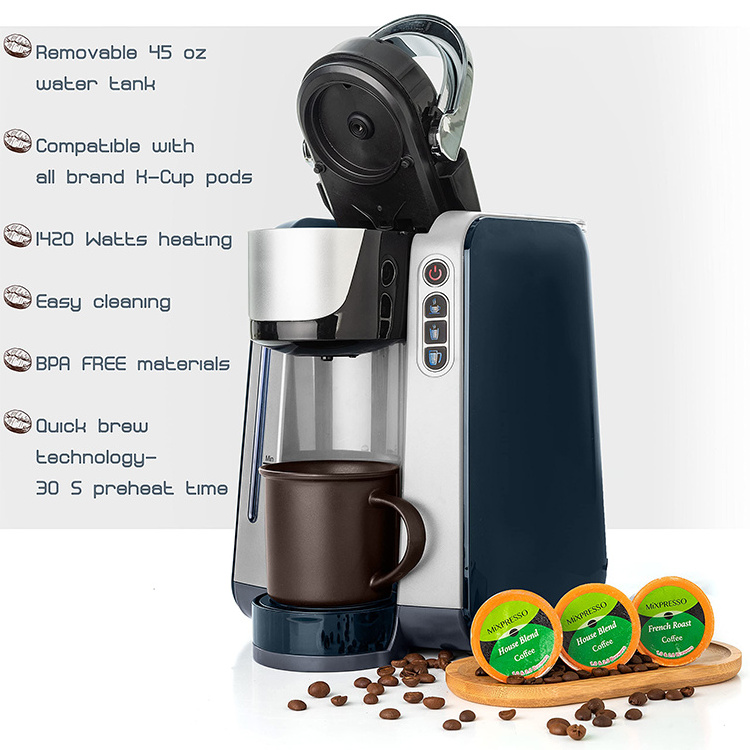 Coffee kcup box 2in1 keurig coffee brewer machine maker single serve kcup coffee maker machine