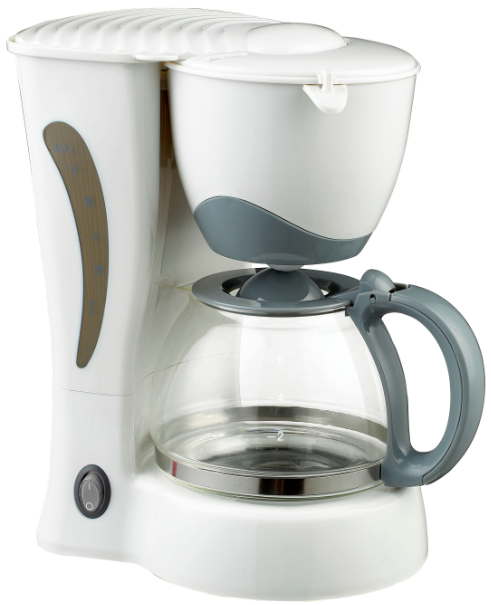 Home appliances electric filter coffee maker design 4cups 5cups 6 cups drip coffee machine