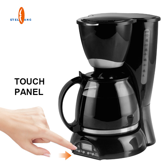 Kitchen Appliances Travel Electric Pour Over Coffee Makers 10 Cups Filter Coffee Machine Drip