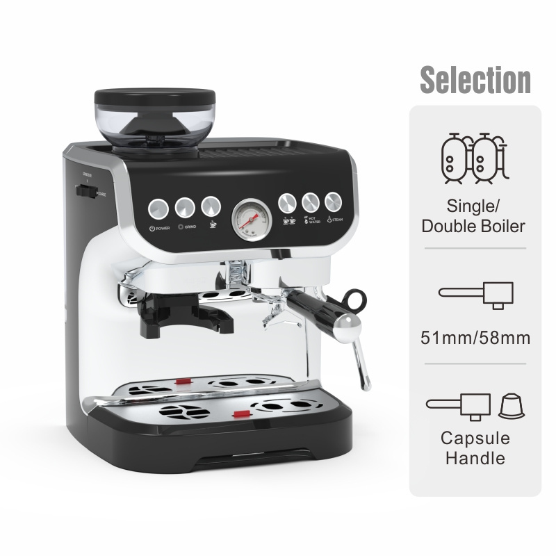 cafetera expresso express coffee maker espresso coffee machine with grinder