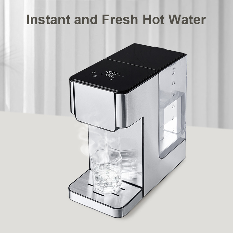 Instant water heater water dispenser hot cold warm coffee machine with milk dispenser