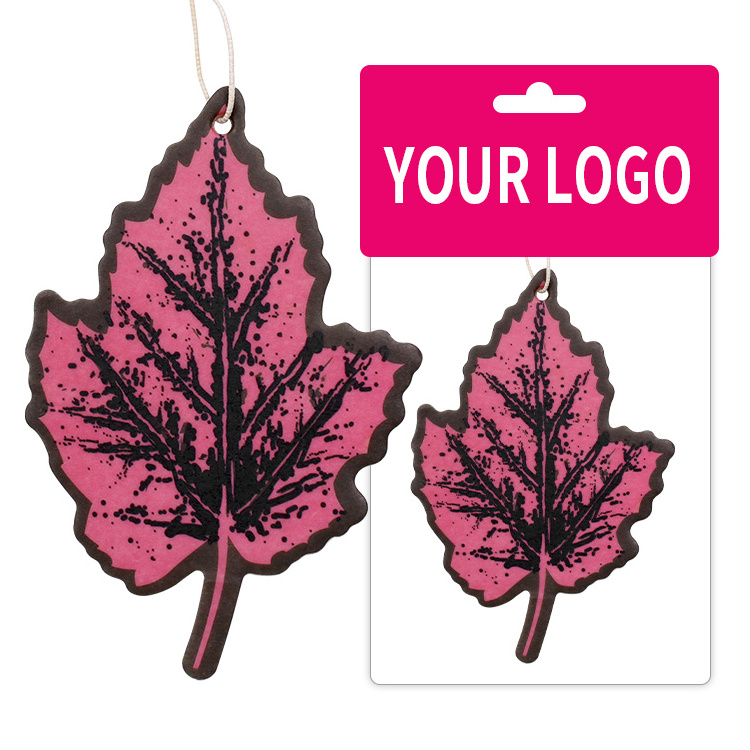 Hot sale custom car freshener car custom logo trees car air freshener bag