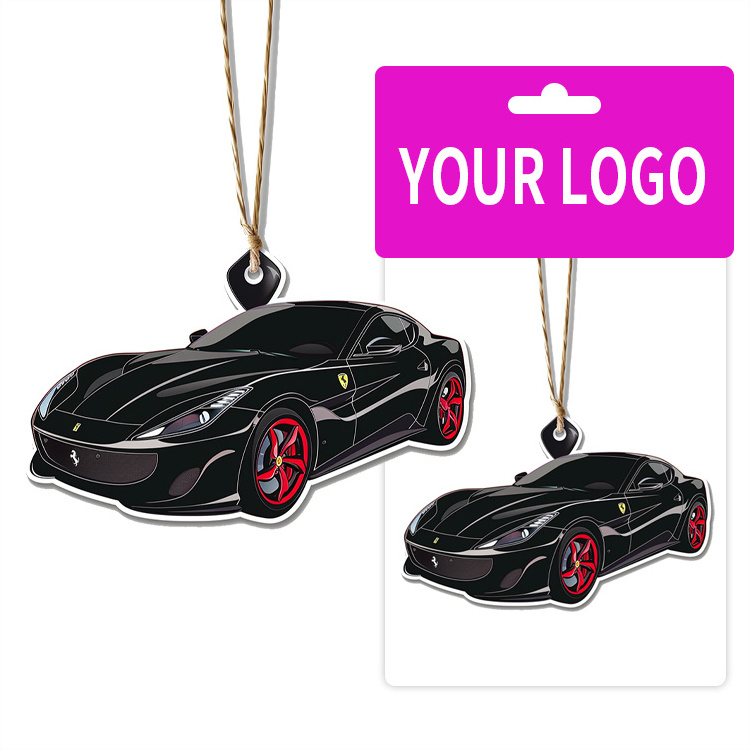 Nature Aromatic Fragrant Custom Logo Hanging Car Air Freshener Luxury