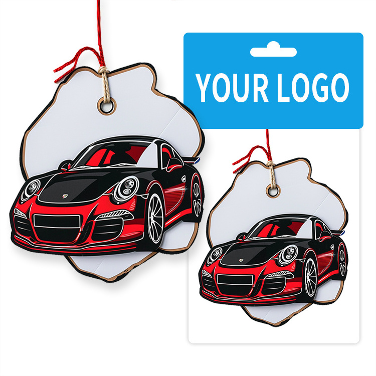 Nature Aromatic Fragrant Custom Logo Hanging Car Air Freshener Luxury