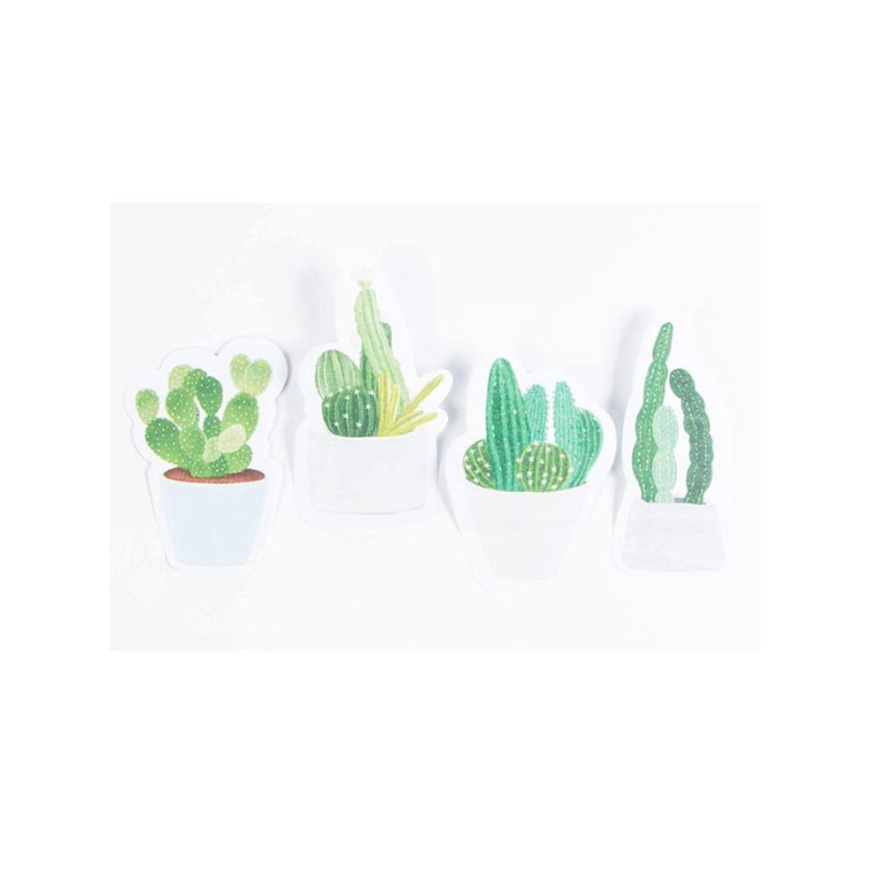 Cute korean kawaii recycling portable mini wall plant stickers