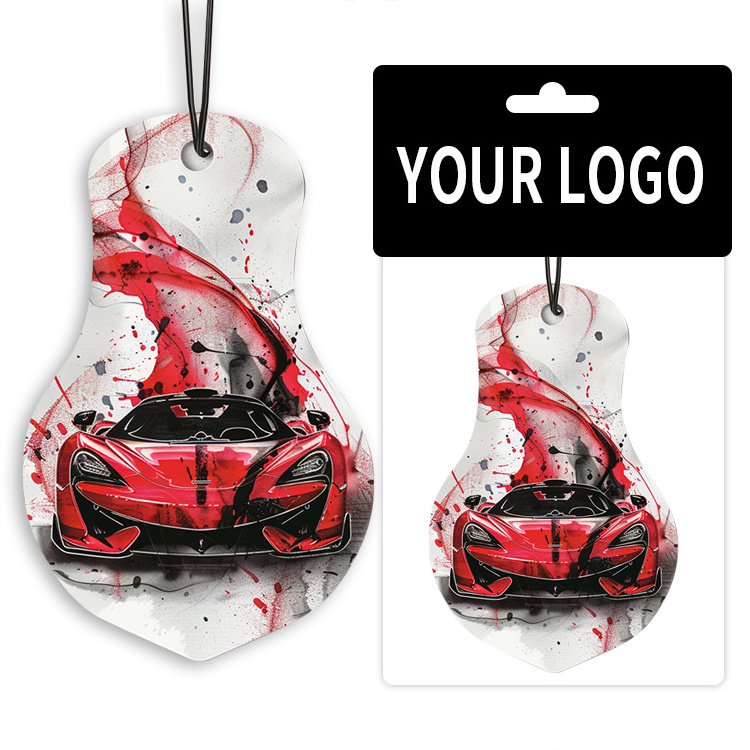 Car perfume custom all scents hanging long lasting fragrances sneaker car air freshener