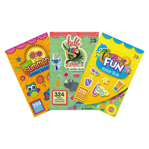 Hot Sale Custom Scented scratch and sniff kids activity sticker book