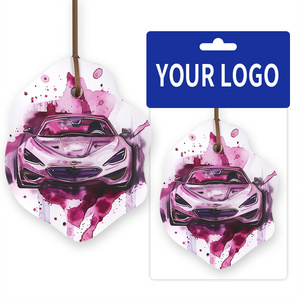 Nature Aromatic Fragrant Custom Logo Hanging Car Air Freshener Luxury