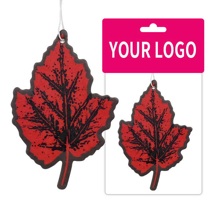 Hot sale custom car freshener car custom logo trees car air freshener bag