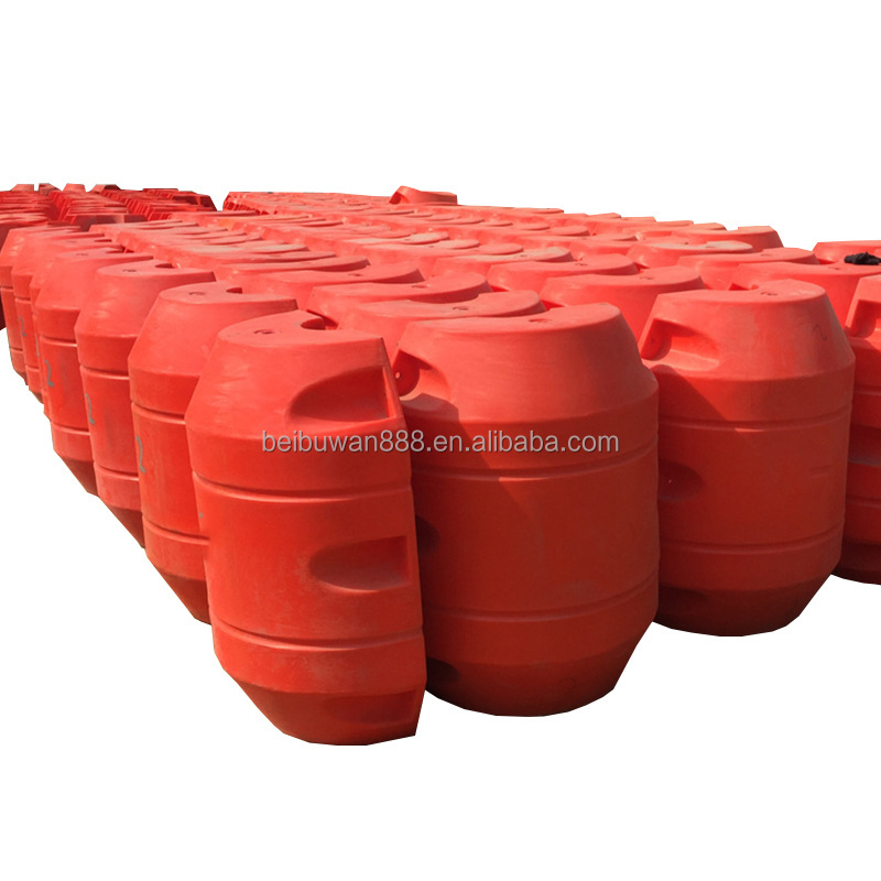 Pollution Warning Buoy Hdpe Dredging Pipeline Plastic Cable Floater