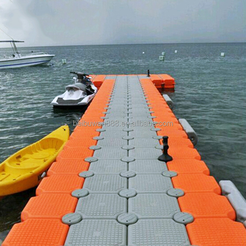 Plastic Floating Pontoon Swimming Pontoon Walking Bridge Floating Boat Jet Ski Dock