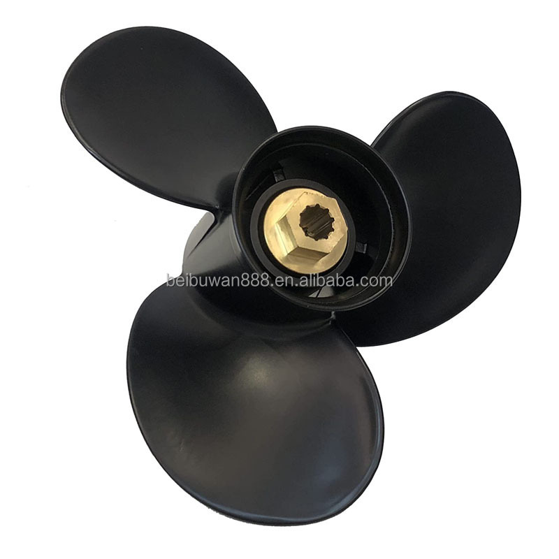 Outboard Propeller Boat Ship Ski Propeller for Engine Boat Propeller Stainless Steel 316 Safety 3 Blade