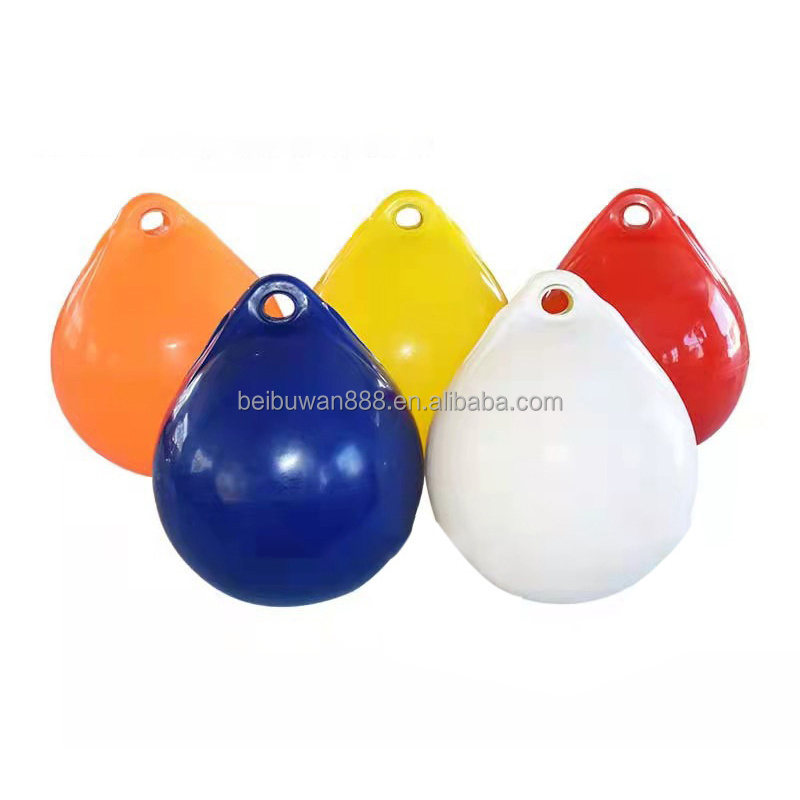 high quality Plastic float ball buoy for marine yacht ship for different colors