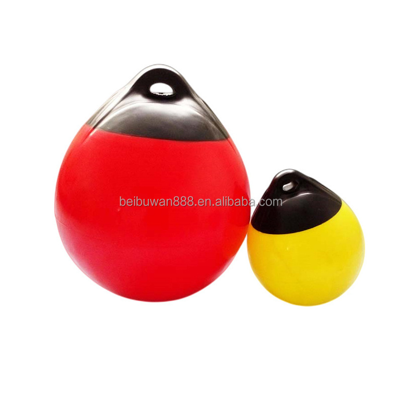 high quality Plastic float ball buoy for marine yacht ship for different colors