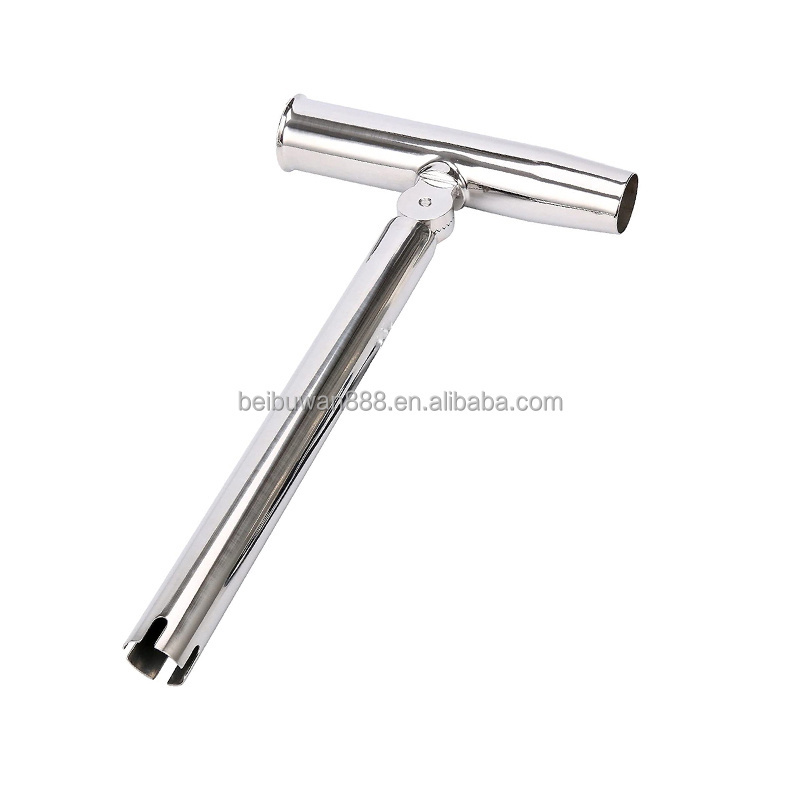 Adjustable Outrigger Stylish Rod Holder Highly Polished Stainless Steel Fishing Rod Holder