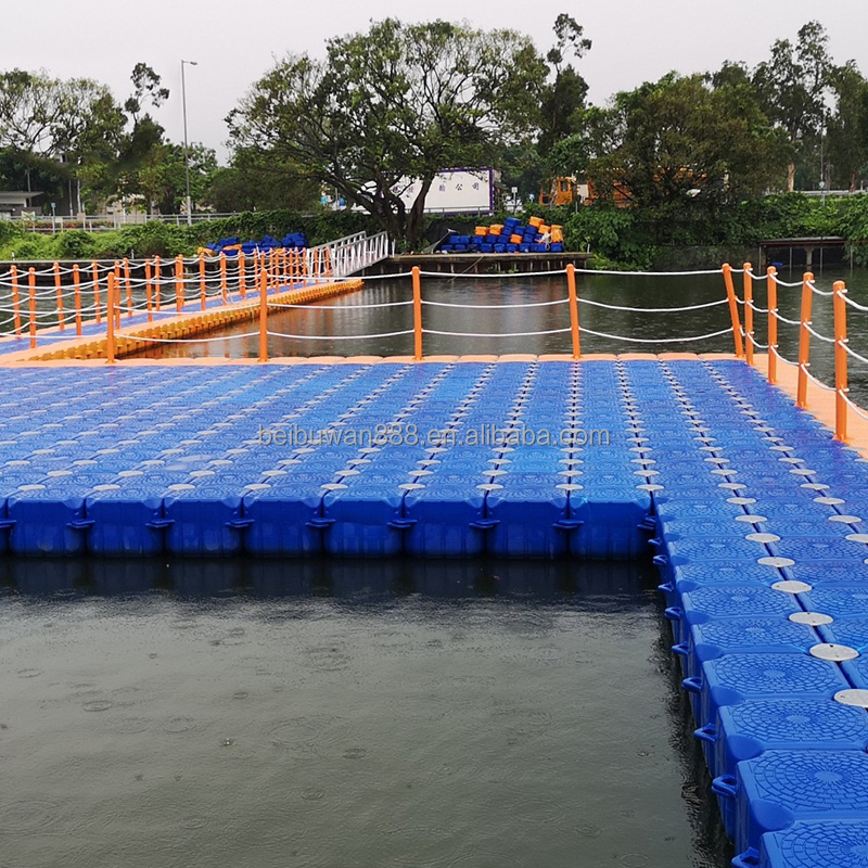 Plastic Floating Pontoon Swimming Pontoon Walking Bridge Floating Boat Jet Ski Dock