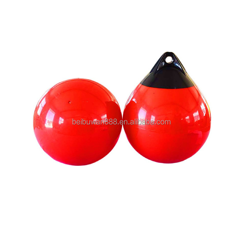 high quality Plastic float ball buoy for marine yacht ship for different colors