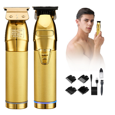 Gold S9 Professional Hair Clippers For Men Barbershop Electric Trimmer Hair Cutter Machine Zero Gap S9 Hair Trimmer